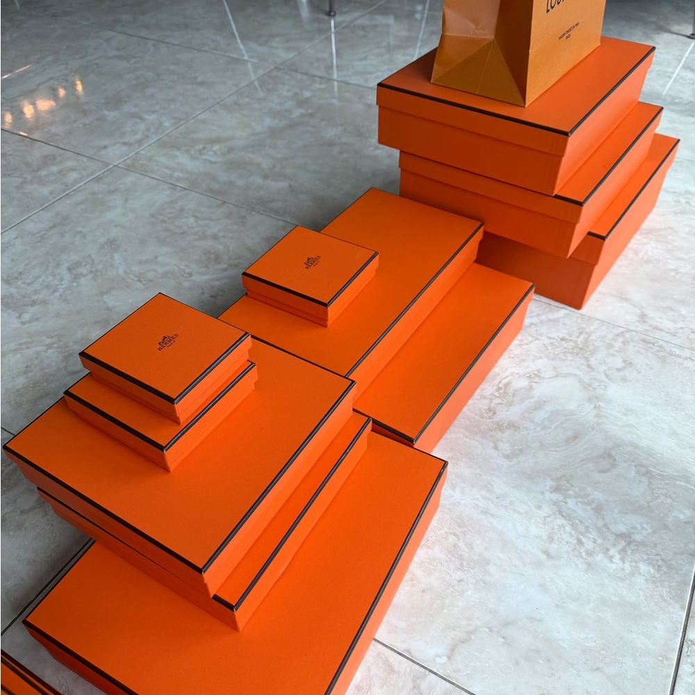 Hermès Orange Gift Boxes - Signature Orange